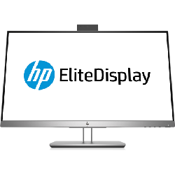 HP EliteDisplay E243d écran plat de PC 23.8" Full HD LED Gris, Argent
