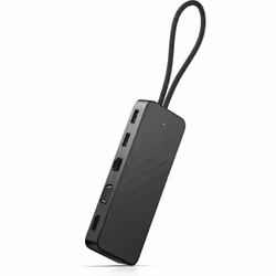 HP Spectre USB-C Travel Dock, Avec fil, USB 3.2 Gen 1 (3.1 Gen 1) Type-C, 10,100,1000 Mbit/s, Noir, HP, Spectre 13-af0xx, Spe ...