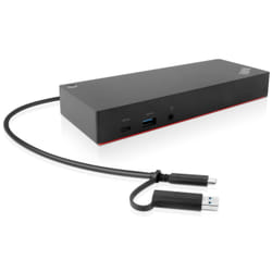 Lenovo 40AF0135EU station d'accueil Avec fil Noir (40AF0135EU)