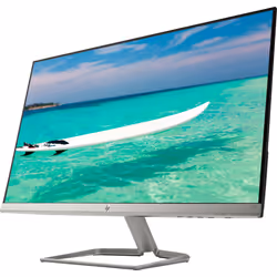 HP 27f écran plat de PC 27" Full HD LED Noir, Argent