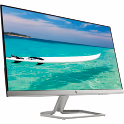 HP 27f écran plat de PC 27" Full HD LED Noir, Argent