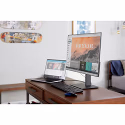 HP 27f écran plat de PC 27" Full HD LED Noir, Argent - Vue supplémentaire 7