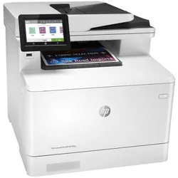 HP Color LaserJet Pro Imprimante multifonction M479fnw, Impression, copie, numérisation, télécopie, e-mail, Numérisation vers e-mail/PDF; Chargeur automatique de documents déroulé de 50 feuilles