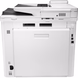 HP Color LaserJet Pro Imprimante multifonction M479fdw, Color, Imprimante pour Impression, copie, numérisation, télécopie, e-mail, Numérisation vers e-mail/PDF; Impression recto-verso; Chargeur automatique de documents déroulé de 50 feuilles - Vue supplémentaire 4