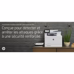 HP Color LaserJet Pro Imprimante multifonction M479fdw, Color, Imprimante pour Impression, copie, numérisation, télécopie, e-mail, Numérisation vers e-mail/PDF; Impression recto-verso; Chargeur automatique de documents déroulé de 50 feuilles - Vue supplémentaire 7