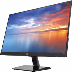 HP 27m écran plat de PC 27" Full HD LED Blanc