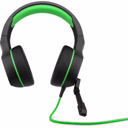 HP Casque de jeu 400 pour Pavilion, Avec fil, Jouer, 300 g, Casque, Noir, Vert