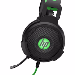 HP Pavilion Gaming Casque de jeu Pavilion 600, Avec fil, Jouer, 360 g, Casque, Noir, Vert
