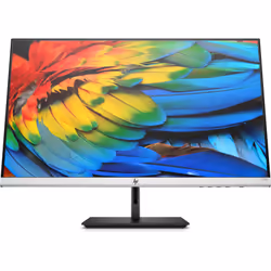 HP 24fh écran plat de PC 23.8" Full HD LCD Noir, Argent