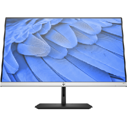 HP 24fh écran plat de PC 23.8" Full HD LCD Noir, Argent