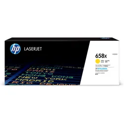 HP Toner jaune LaserJet 658X authentique grande capacité