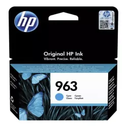 HP 963 Cartouche d'encre cyan authentique