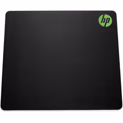 HP Tapis de souris de jeu Pavilion 300, Noir, Vert, Monochromatique, Tapis de souris de jeu