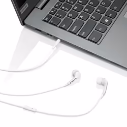 Lenovo 100 Casque Avec fil Ecouteurs Appels/Musique Blanc