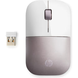 Souris sans Fil HP Z3700 Blanc/Rose - Sans Câble