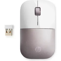Souris sans Fil HP Z3700 Blanc/Rose - Sans Câble