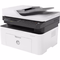 HP Laser Imprimante multifonction 137fnw, Noir et blanc, Imprimante pour Petites/moyennes entreprises, Impression, copie, scan, fax - Vue supplémentaire 2