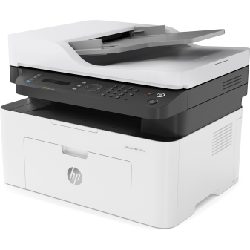HP Laser Imprimante multifonction 137fnw, Noir et blanc, Imprimante pour Petites/moyennes entreprises, Impression, copie, scan, fax