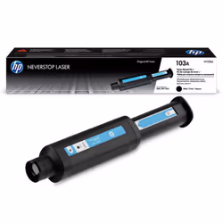 Toner Laser original HP 103A - Technologie d'impression: Laser - Nombre total de pages: 2 500 pages - Compatible avec 1000A e ...