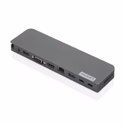 Lenovo USB-C Mini Dock Avec fil USB 3.2 Gen 1 (3.1 Gen 1) Type-C Gris (40AU0065EU)