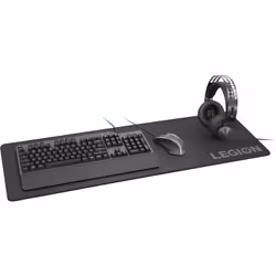 Lenovo GXH0W29068 tapis de souris Noir Tapis de souris de jeu