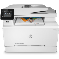 HP Color LaserJet Pro Imprimante multifonction M283fdw, Couleur, Imprimante pour Impression, copie, scan, fax, Impression USB en façade; Numérisation vers e-mail; Impression recto-verso; Chargeur automatique de documents déroulé de 50 feuilles