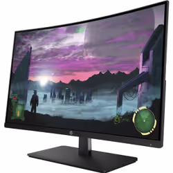HP 27x écran plat de PC 27" Full HD LED Noir