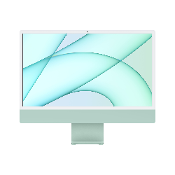 Apple iMac Apple M 61 cm (24") 4480 x 2520 pixels 8 Go 256 Go SSD PC All-in-One macOS Big Sur Wi-Fi 6 (802.11ax) Vert