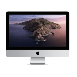 Apple iMac 21.5" 4096 x 2304 pixels 8 Go 256 Go SSD AMD Radeon Pro 560X macOS Catalina 10.15 Argent