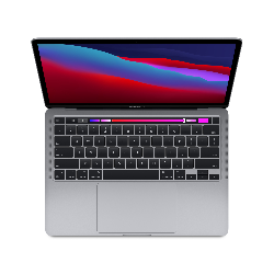 Apple MacBook Pro Ordinateur portable 33,8 cm (13.3") Apple M M1 8 Go 512 Go SSD Wi-Fi 6 (802.11ax) macOS Big Sur Gris