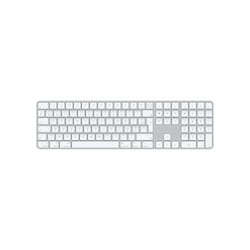 Apple Magic clavier USB + Bluetooth AZERTY Français Aluminium, Blanc