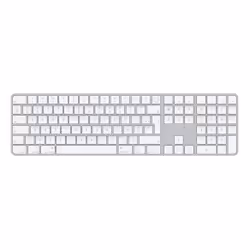 Apple Magic clavier USB + Bluetooth AZERTY Français Aluminium, Blanc - Vue supplémentaire 4