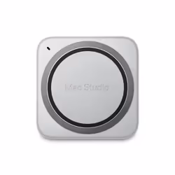 Apple Mac Studio Mini PC Apple M 32 Go 512 Go SSD macOS Monterey Argent - Vue supplémentaire 4