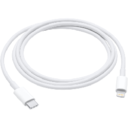 Câble USB-C vers Lightning 1m Blanc