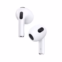 Écouteurs Bluetooth Apple AirPods 3ème Génération - Casque Sans Fil - Blanc