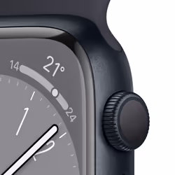 Apple Watch Series 8 OLED 45 mm Noir Wifi GPS