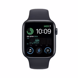 Apple Watch SE OLED 44 mm Noir Wifi GPS