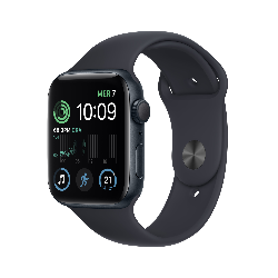 Apple Watch SE OLED 44 mm Noir Wifi GPS (satellite)