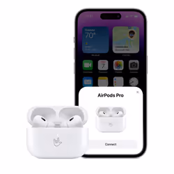 Écouteurs Apple AirPods Pro 2ème Génération Sans Fil Bluetooth Blanc MQD83ZM/A - Vue supplémentaire 5