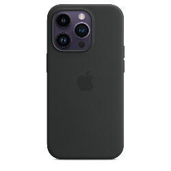 Étui en Caoutchouc Noir pour iPhone - Protection Antichoc 6,1"
