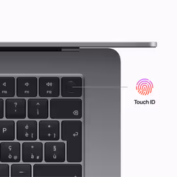 Apple MacBook Air 15" M2 8 Go 256 Go SSD Gris - Vue supplémentaire 4