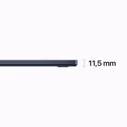 Apple MacBook Air 38,9 cm (15.3") Apple M M2 8 Go 512 Go SSD Marine