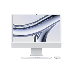 Apple iMac Apple M 23.5" 8 Go 256 Go SSD Argent