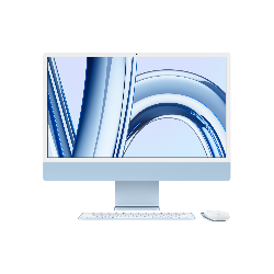 Apple iMac Apple M 23.5" 8 Go 256 Go SSD Bleu