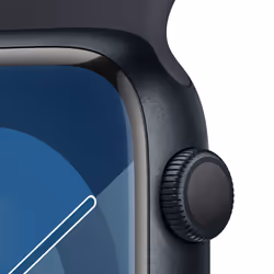 Apple Watch Series 9 45mm Noir Wifi GPS - Vue supplémentaire 3