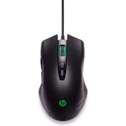 HP Souris de jeu rétroéclairée X220, Ambidextre, Optique, USB Type-A, 3600 DPI, Noir