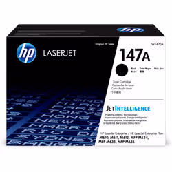 HP LaserJet Cartouche de toner noir 147A authentique, 10500 pages, Noir, 1 pièce(s)