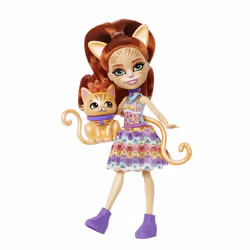 Enchantimals City Tails – BÊTES CITADINES – TARLA CHAT TIGRÉ ET CUDDLER - Vue supplémentaire 3