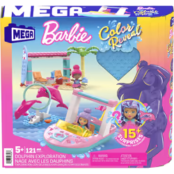 MEGA Barbie – Color Reveal – Nage avec les dauphins - Vue supplémentaire 11