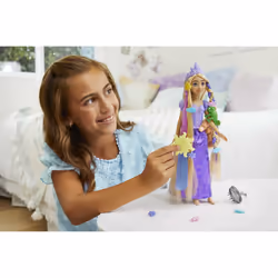Disney Princess Disney – Princesses Disney – Poupée Raiponce Chevelure Fabuleuse - Vue supplémentaire 12